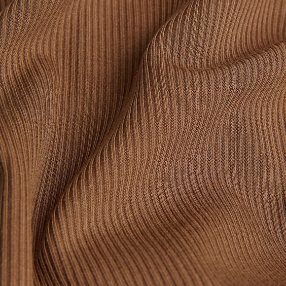 Skims viral mocha mousse brown oxide Soft Lounge Long Sleeve maxi dress - 2X - Picture 4 of 4